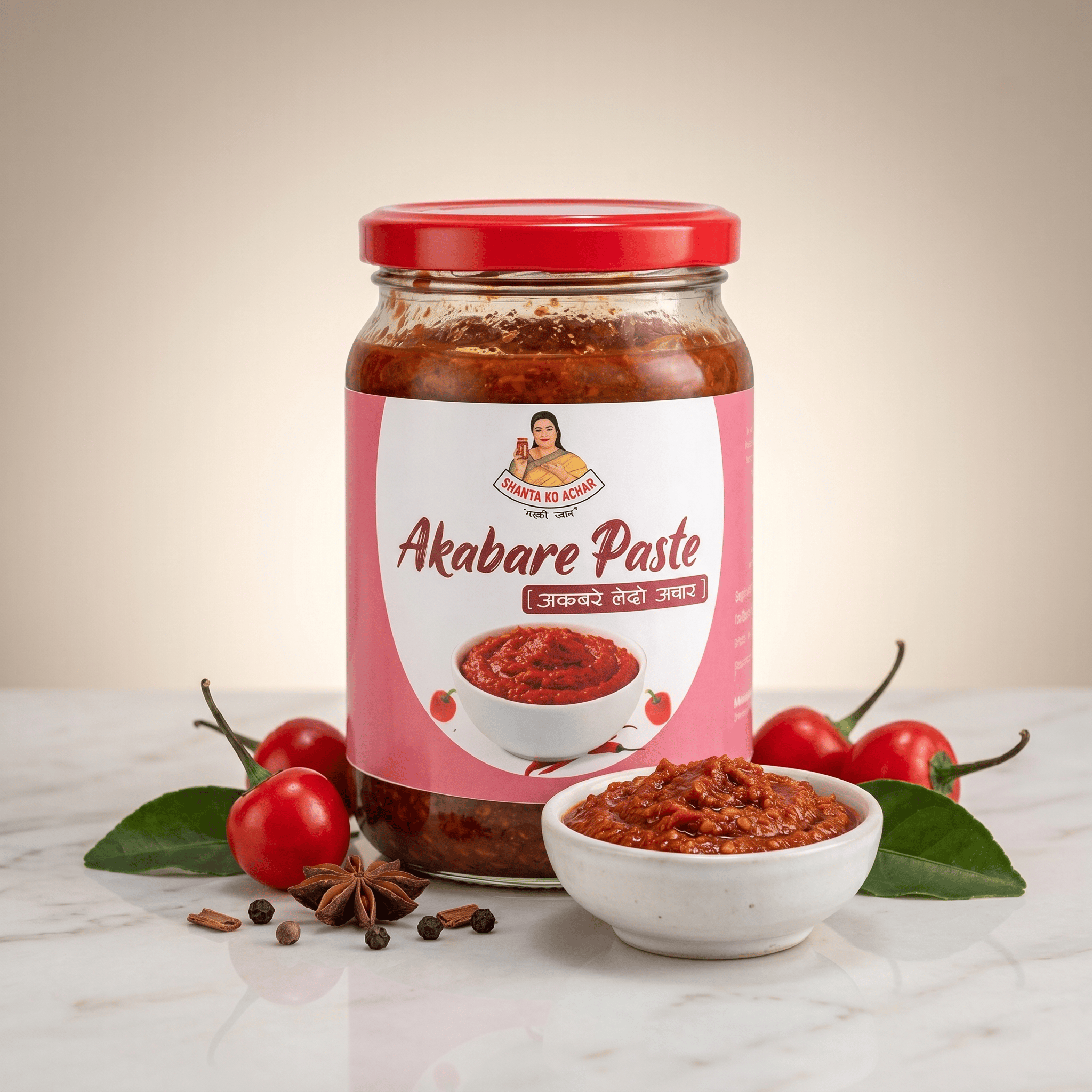Akabare Paste (अकबरे पेस्ट)
