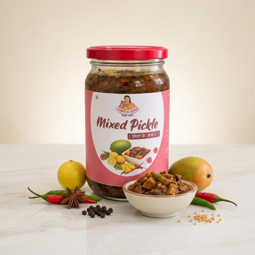 Mixed Pickle (मिक्स्ड अचार)